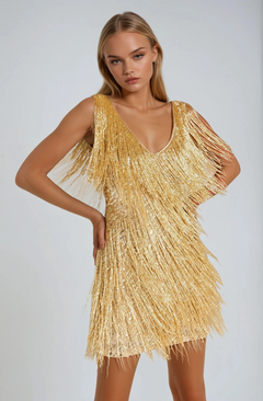 Avianne – Radiant Fringe Mini Dress