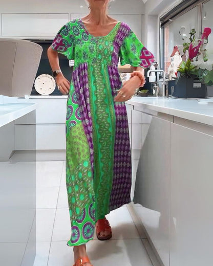 Amira – Boho Maxi Dress