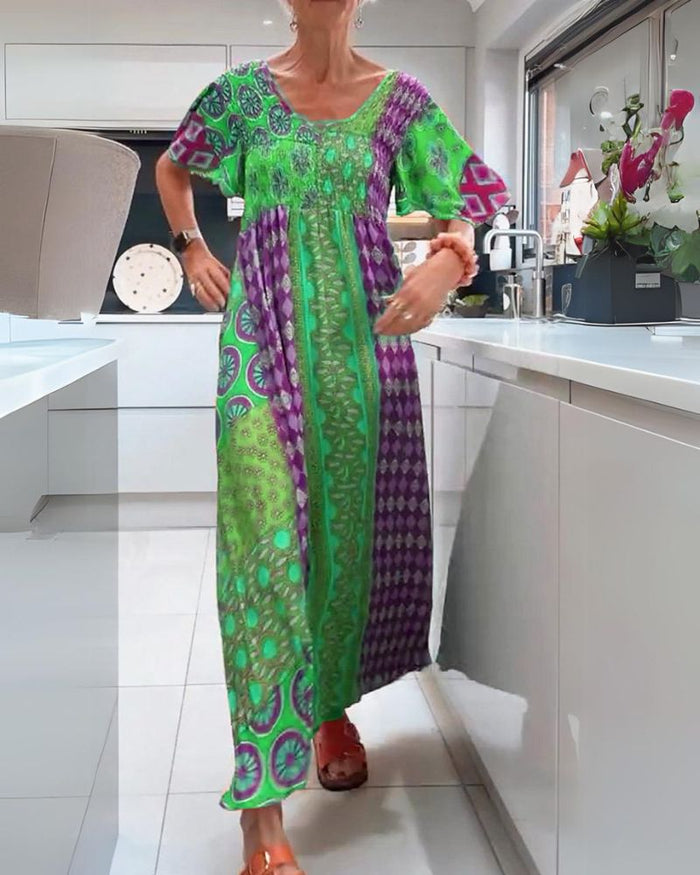 Amira – Boho Maxi Dress