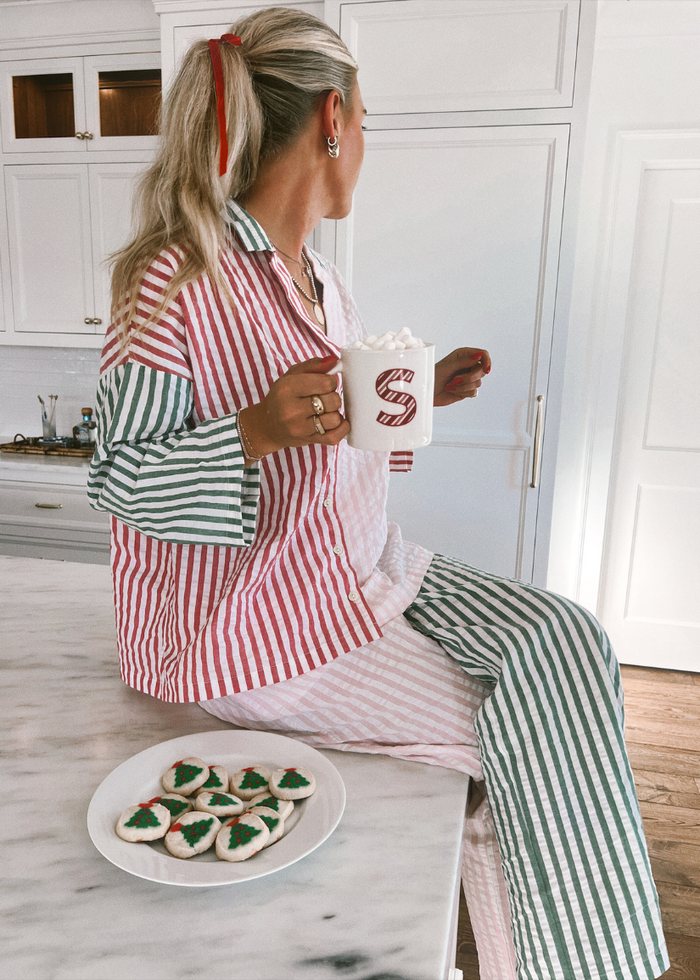 Ivy - Striped Pyjama Set