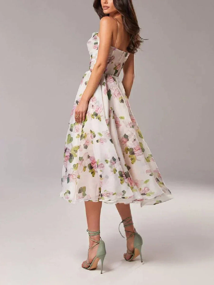 Lioré – Floral Midi Dress