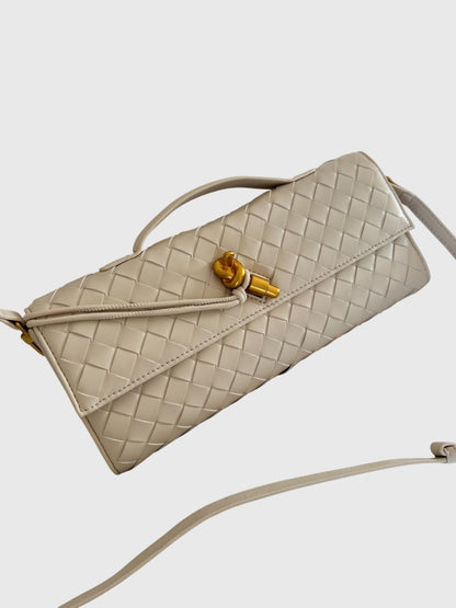 Camila | Luxe Slim Woven Clutch