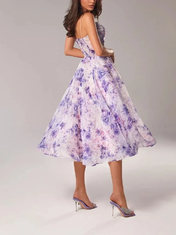 Lioré – Floral Midi Dress