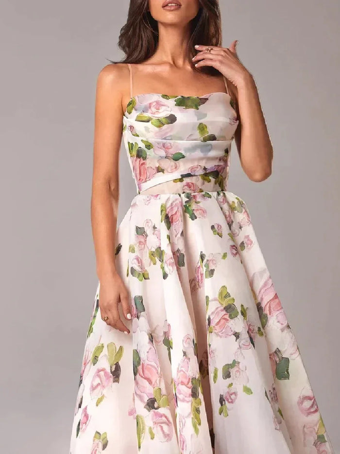 Lioré – Floral Midi Dress