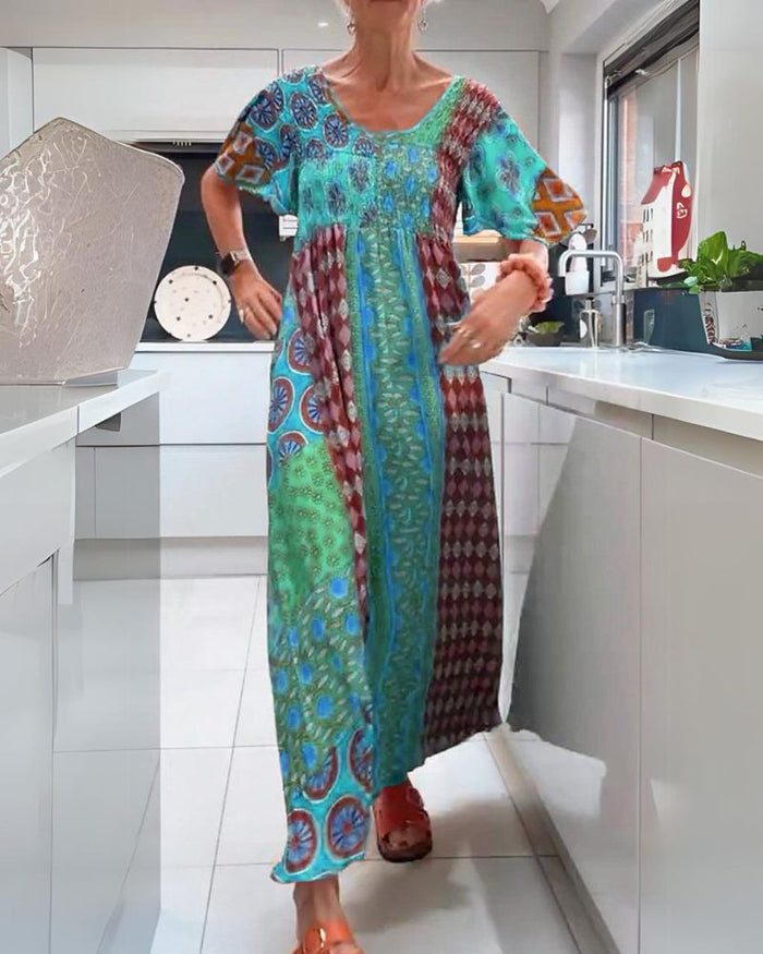 Amira – Boho Maxi Dress