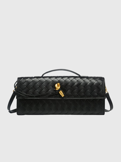 Camila | Luxe Slim Woven Clutch