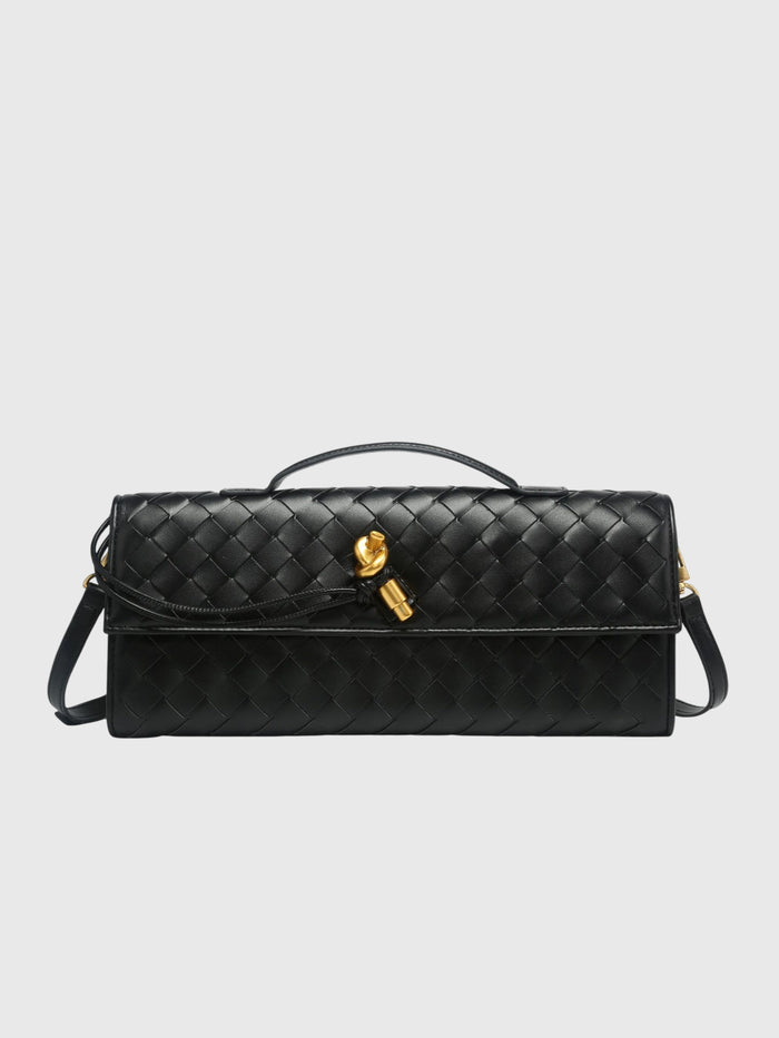 Camila | Luxe Slim Woven Clutch