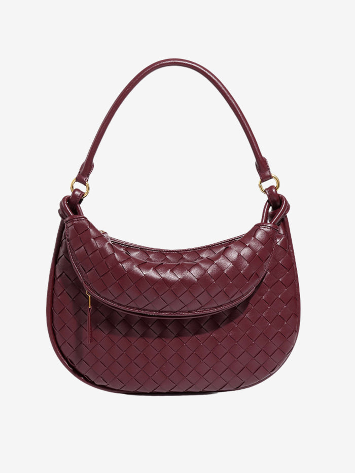 Sarah | Woven Convertible Shoulder Bag