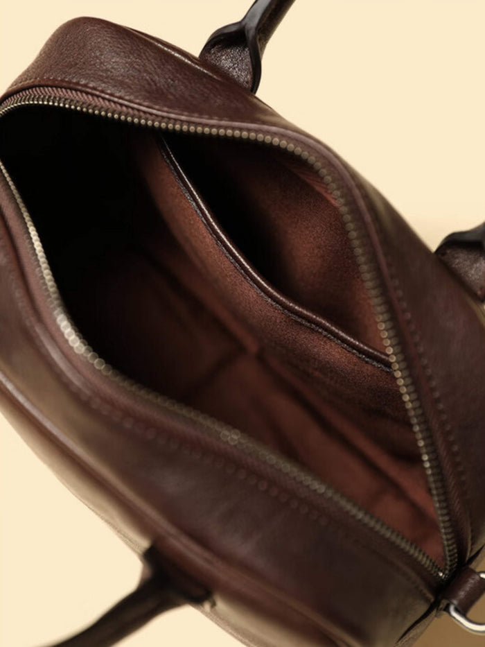 Eliza | Polished Zip Square Bag