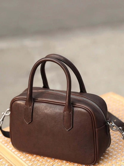 Eliza | Polished Zip Square Bag