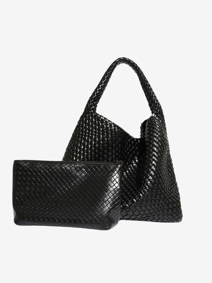 Luna | Chic Oversized Woven Hobo Bag
