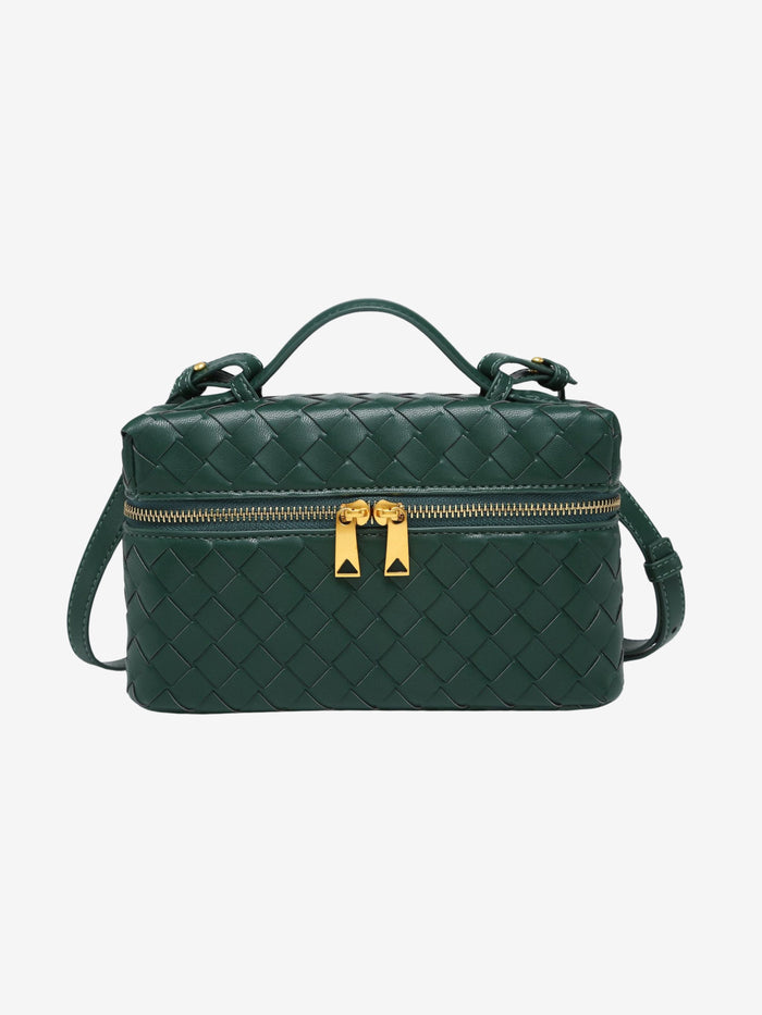 Juliette | Polished Structured Woven Bag