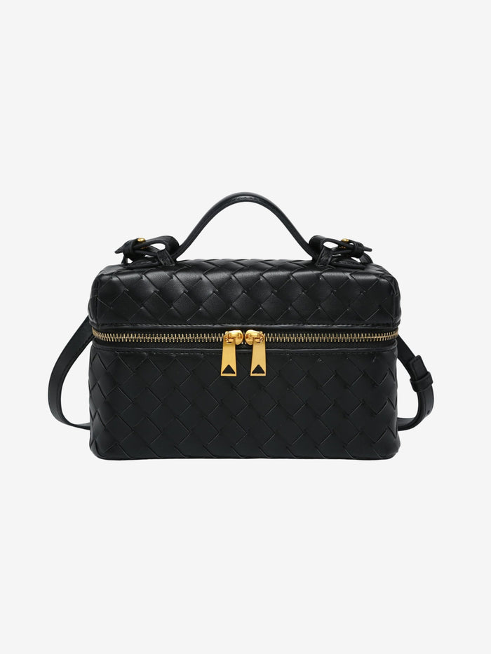 Juliette | Polished Structured Woven Bag