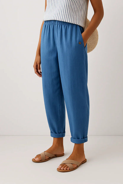 Elara Linen Trousers