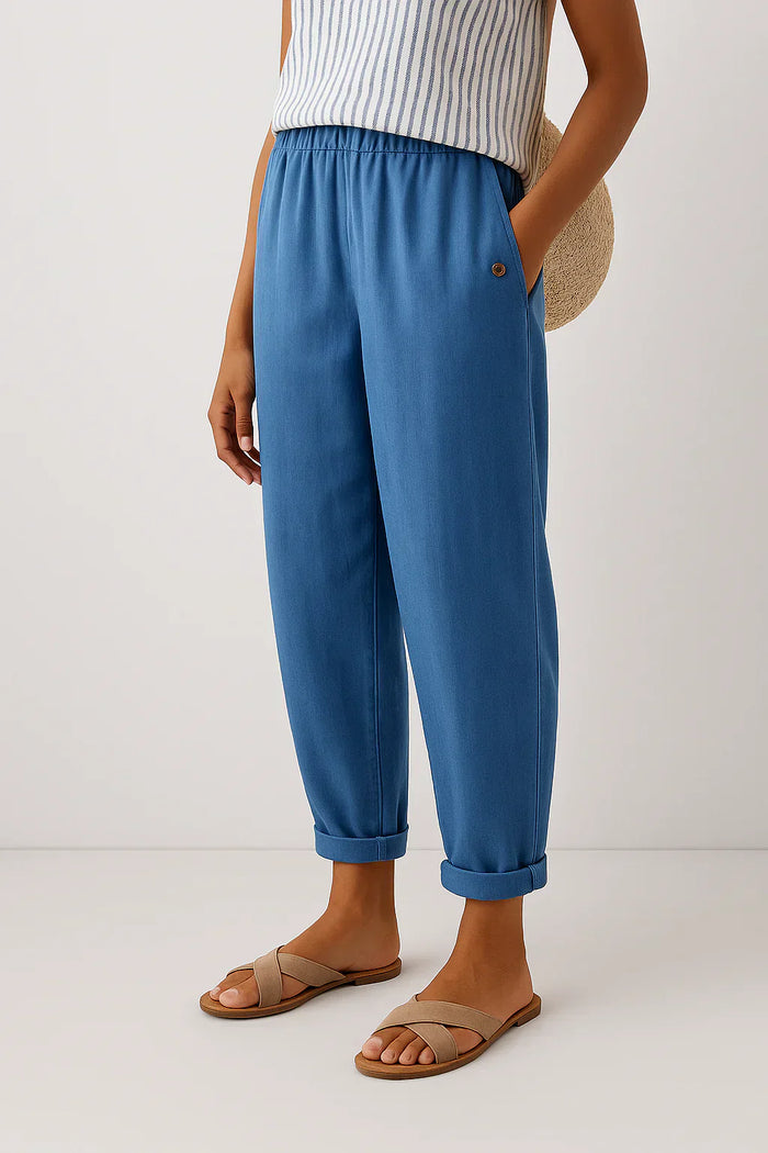 Elara Linen Trousers