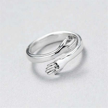 REGINA™ - Silver Adjustable Hug Ring