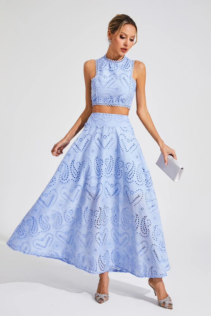 Tessa – Embroidered Two-Piece Set