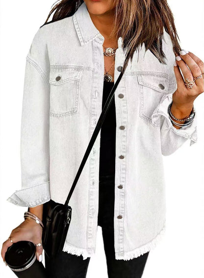 Cara | Everyday Denim Shirt Jacket