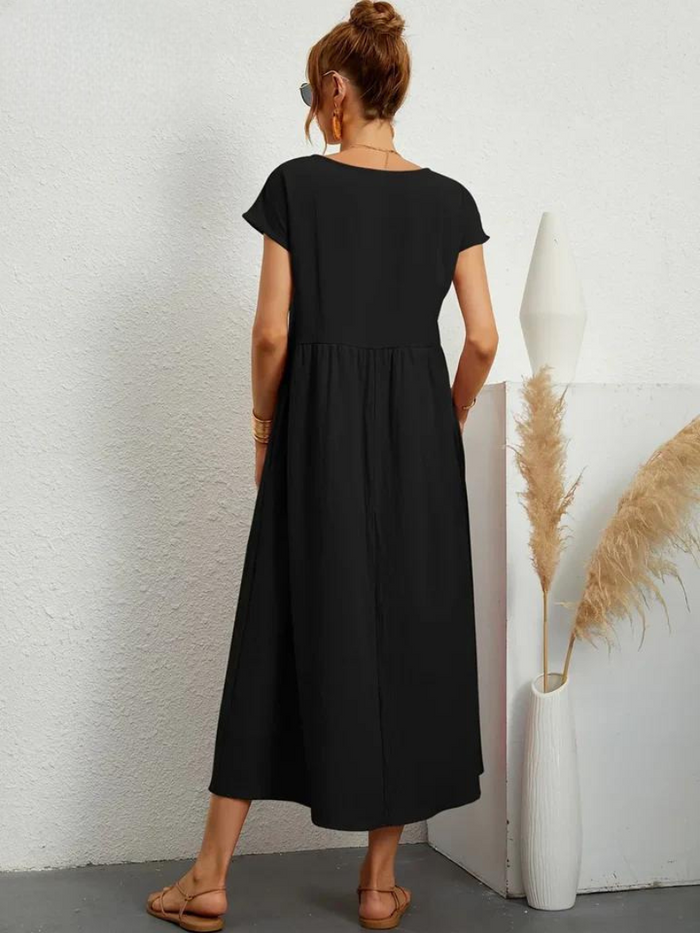 Selene – Flowing Midi Dress