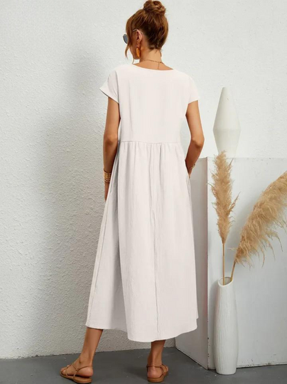 Selene – Flowing Midi Dress
