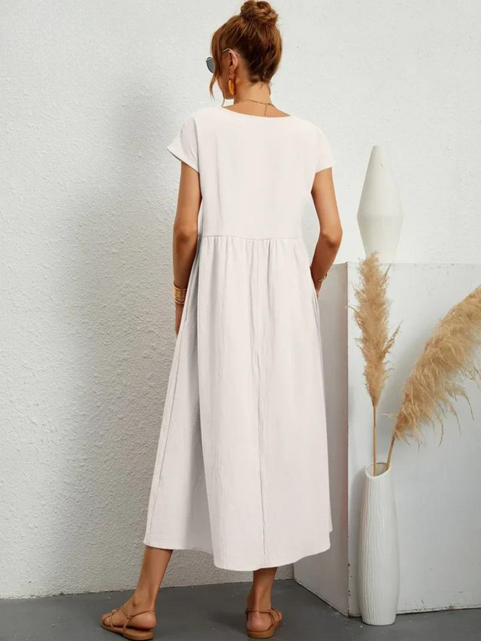 Selene – Flowing Midi Dress