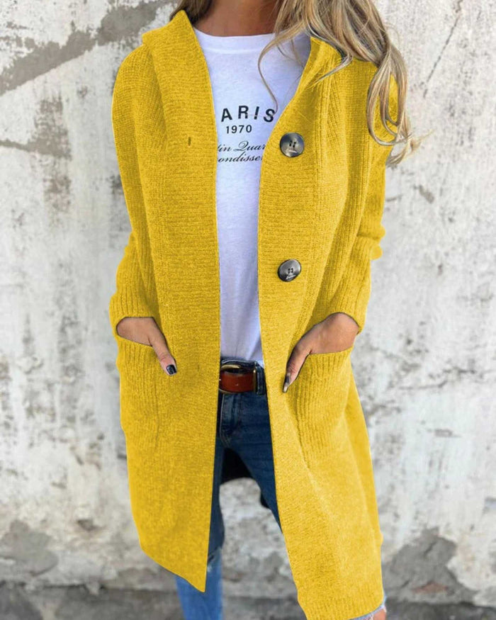 Lottie | Hooded Knit Elegance