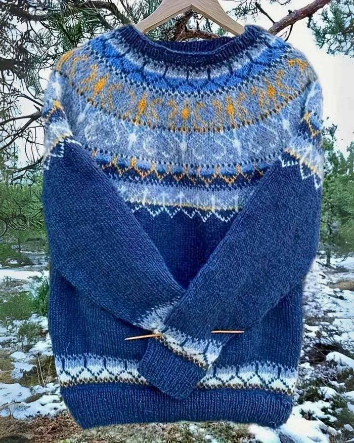 FREYA | NORDIC KNIT SWEATER