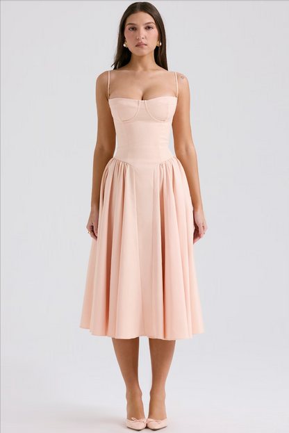 Seraphine – Sleeveless Midi Dress