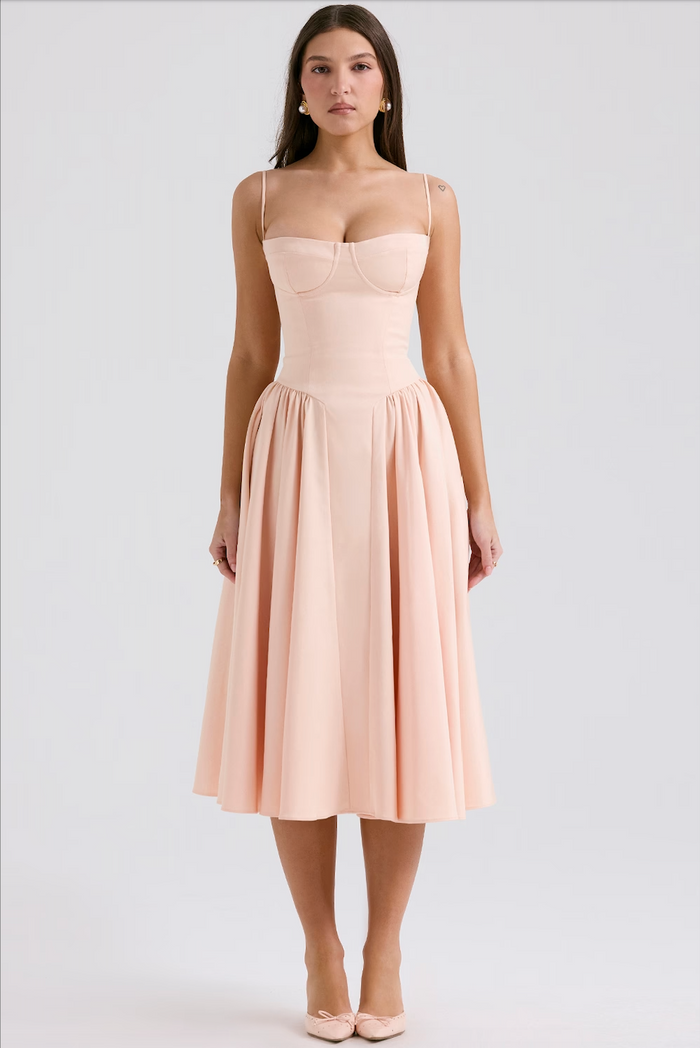 Seraphine – Sleeveless Midi Dress