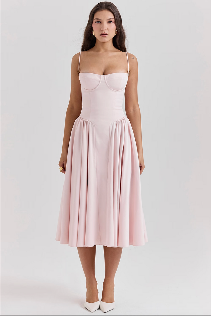 Seraphine – Sleeveless Midi Dress