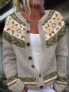 Autumn |  Nordic Knit Cardigan
