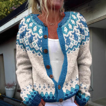 Eva | Nordic Knit Cardigan
