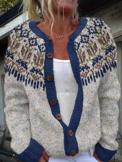 Hailey |  Nordic Knit Cardigan