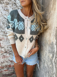 Annie |  Nordic Knit Cardigan