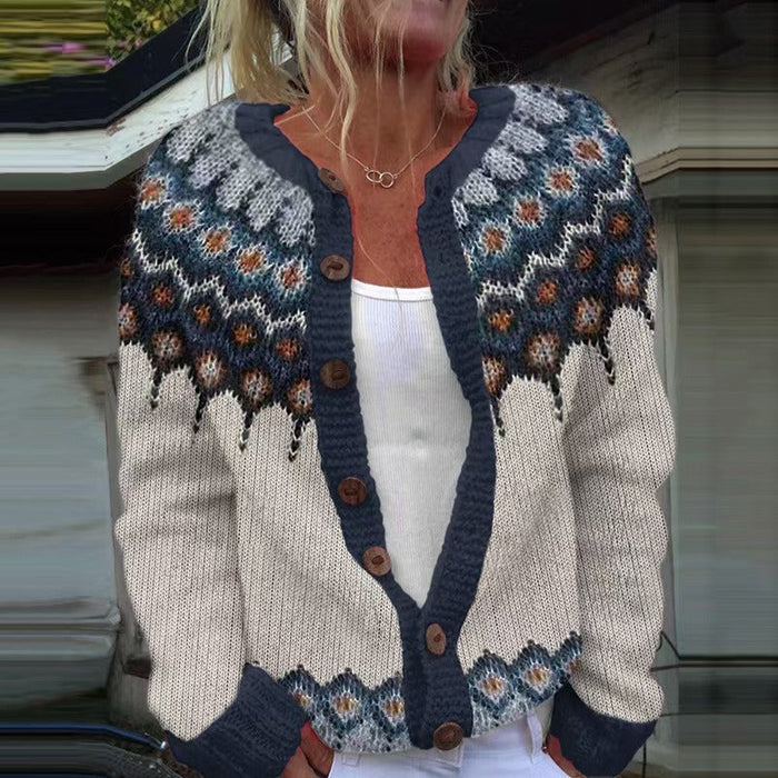 Kylie |  Nordic Knit Cardigan