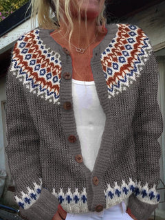 Gabriella |  Nordic Knit Cardigan