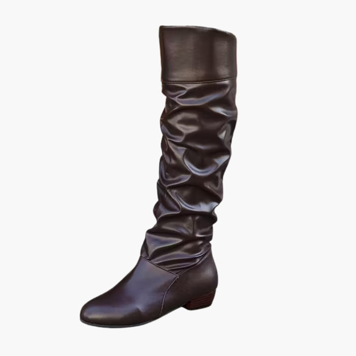 LIVIA | Elegant Slouchy Knee-High Boots