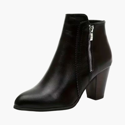 SOFIA | Elegant Block Heel Ankle Boots