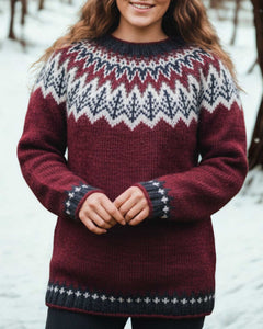 FREYA | NORDIC KNIT SWEATER