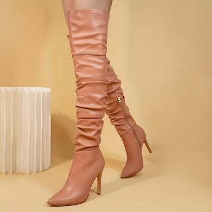VALERIA | High Stiletto Over-the-Knee Boots