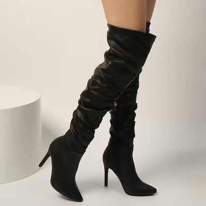 VALERIA | High Stiletto Over-the-Knee Boots