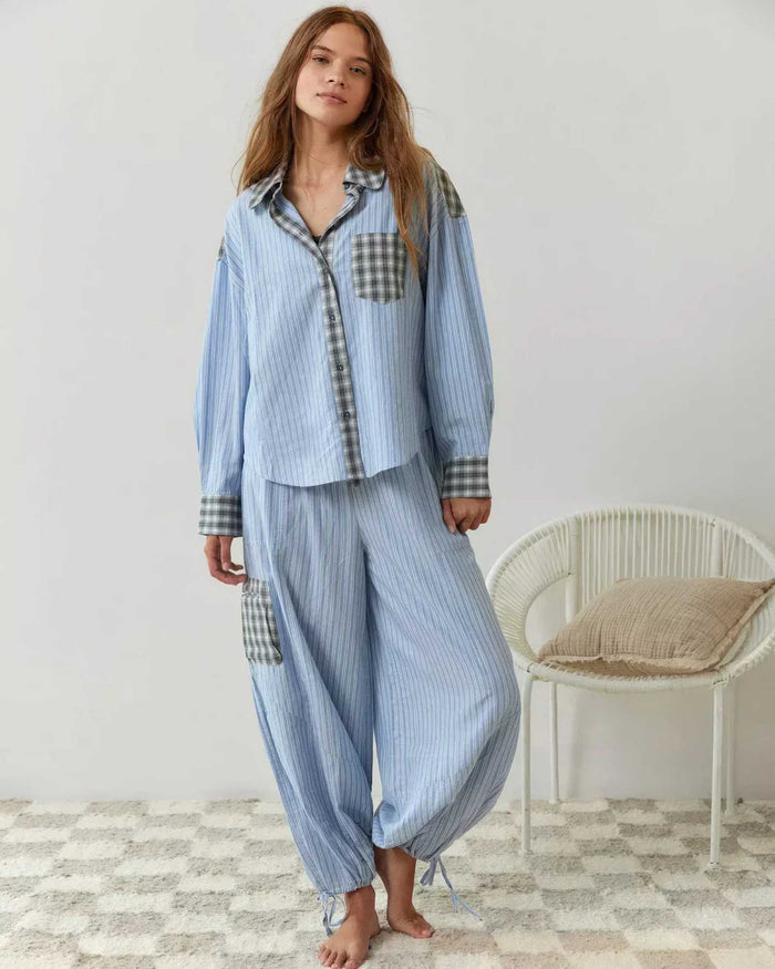 Mia – Vintage-Inspired Pyjama Set