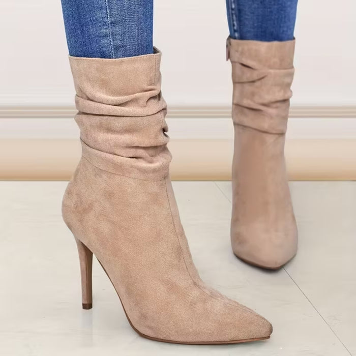CAMILLA | Elegant Stiletto Heel Ankle Boots