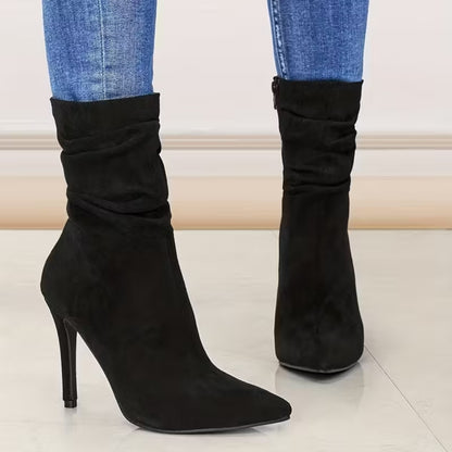 CAMILLA | Elegant Stiletto Heel Ankle Boots