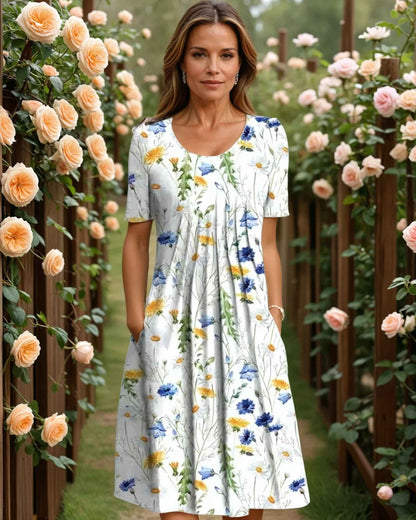 Helena – Elegant Midi Dress