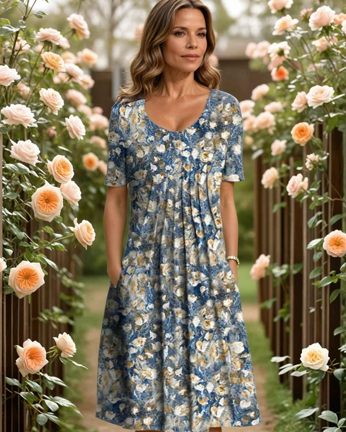 Helena – Elegant Midi Dress