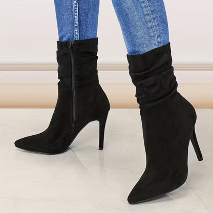 CAMILLA | Elegant Stiletto Heel Ankle Boots