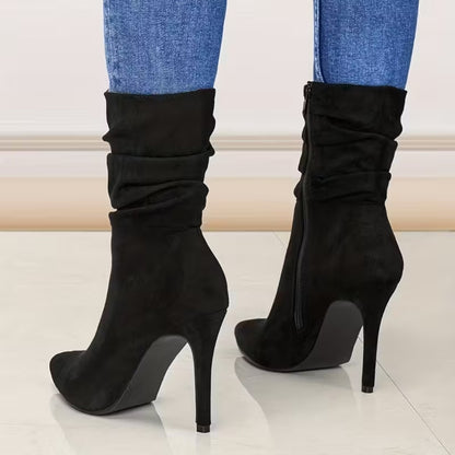 CAMILLA | Elegant Stiletto Heel Ankle Boots
