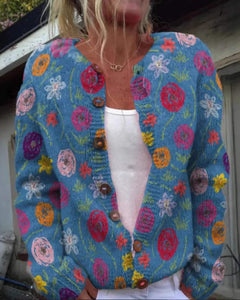 Iris | Nordic Knit Cardigan