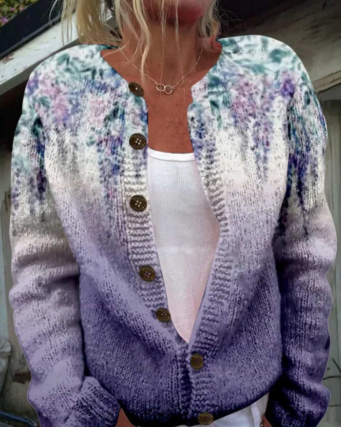 Zaddie | Nordic Knit Cardigan